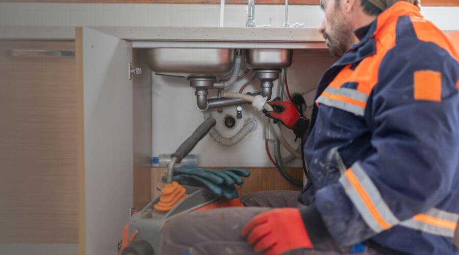 Professional slab leak plumber services in Depauw, IN